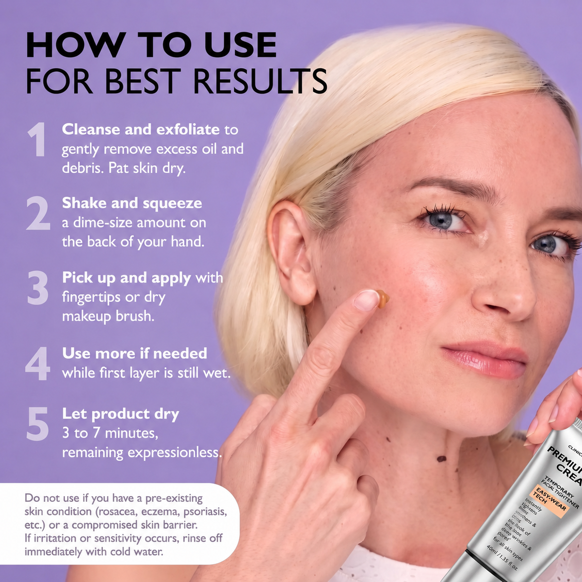 Instant Face Provisional Eye Tightener Easy- Wear TECH